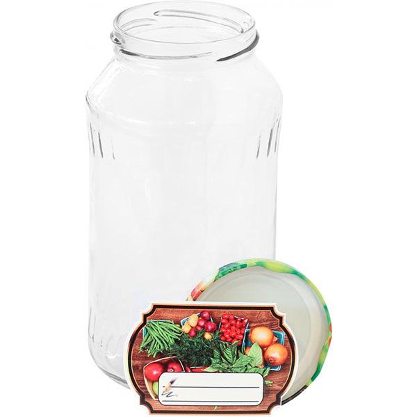 Банка з кришкою Твіст Офф 720 мл