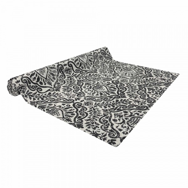 Доріжка (ранер) PERLA Вензель графіт 40x140 см La Nuit 