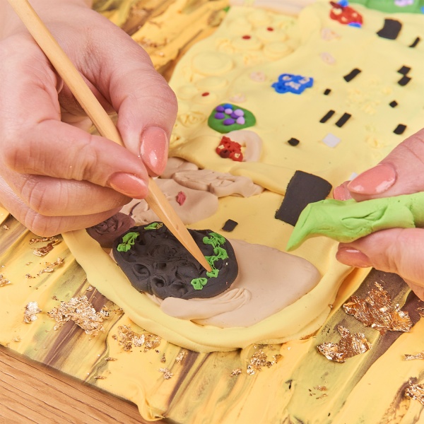 Набір для створення об'ємної картини Поцілунок 30х40 см 10006 OKTO 