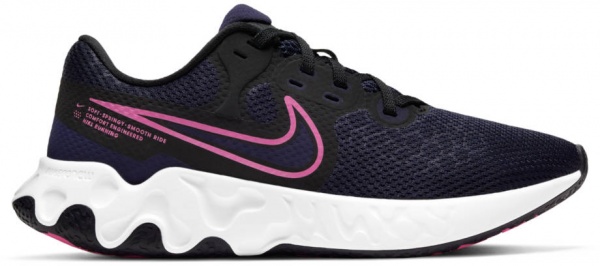 Кроссовки Nike WMNS NIKE RENEW RIDE 2 CU3508-401 р.40,5 сине-розовый