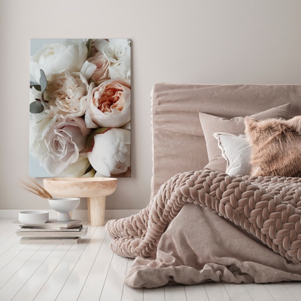 Картина на холсте Пастельные цветы 50x70 см WS Holst 14082228 