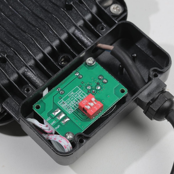 Прожектор з датчиком руху LED CONCEPT FL-LC 10 Вт IP65 чорний 