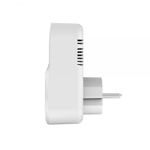 Реле напряжения на розетке ColorWay (16A/3680W) 165V/260V LED1 white CW-VR16-03L