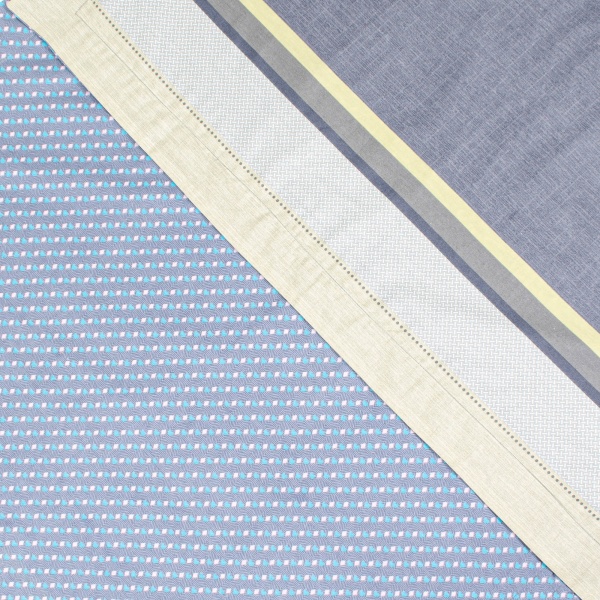 Комплект постільної білизни Тренд моди сімейний різнокольоровий Homeline 