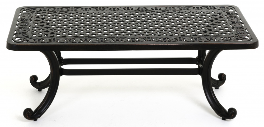 Комплект мебели Bella Vita металлический 1,22 м черный/коричнево-бежевый