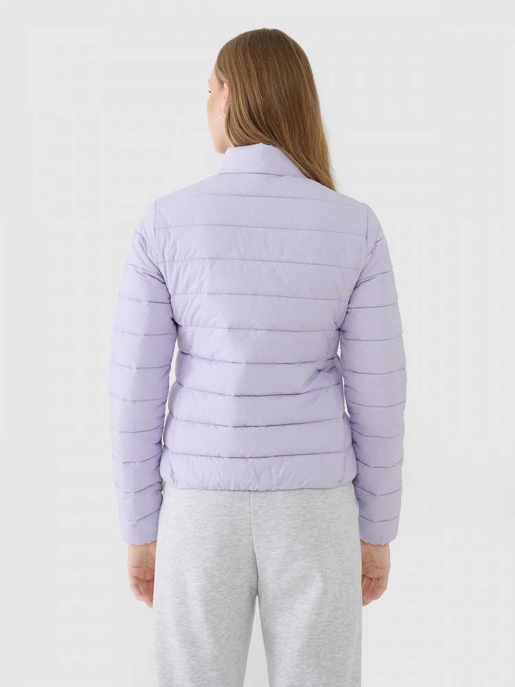 Куртка женская демисезонная 4F DOWN JACKET F533 4FWSS25TDJAF533-52S р.S сиреневая