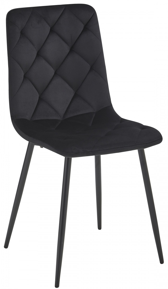 Стілець Fly FS15 Black-50 чорний / чорний — фото 1