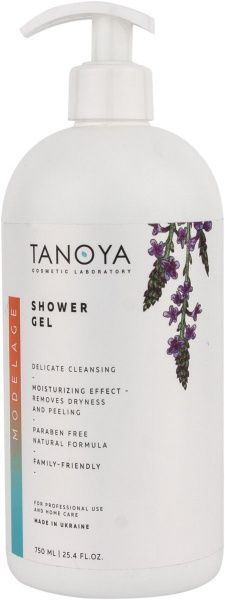 Гель для душу TANOYA «ЕКО» з ароматом вербени 750 мл