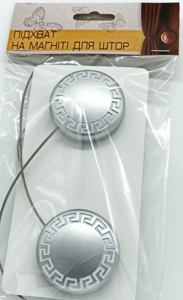 Магніт Афіни d50 мм срібло Н0008-4 MISLT