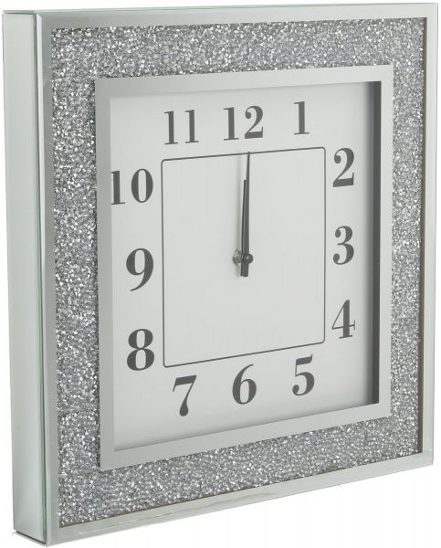 Часы настенные Сияние 40x5x40 см серебристый