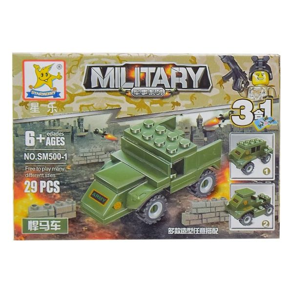 Конструктор Армія 4 шт. в асортименті SM500B