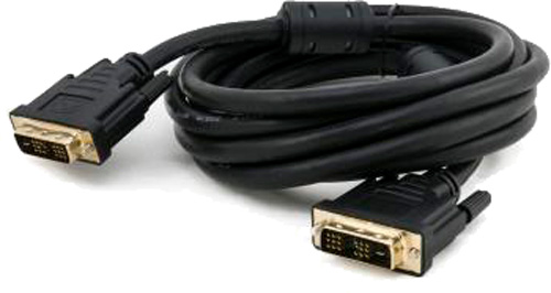 Кабель EXTRADIGITAL DVI-D Single Link 28 AWG PVC 2xFerrites 3 м чорний (KBD1638) 