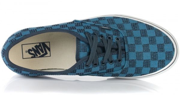 Кеди Vans U_Authentic_(Stitch_Checker) V004MLJPK р. US 10,5 синій