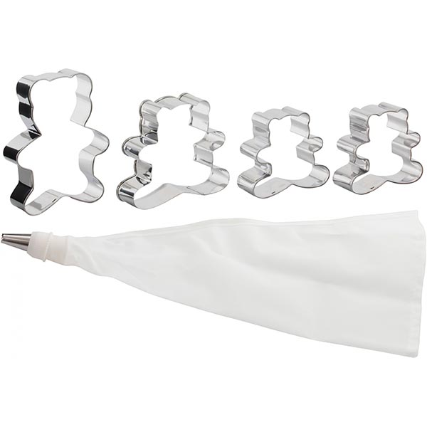 Набір для печива 42827 шприц-сумка та форми Zenker