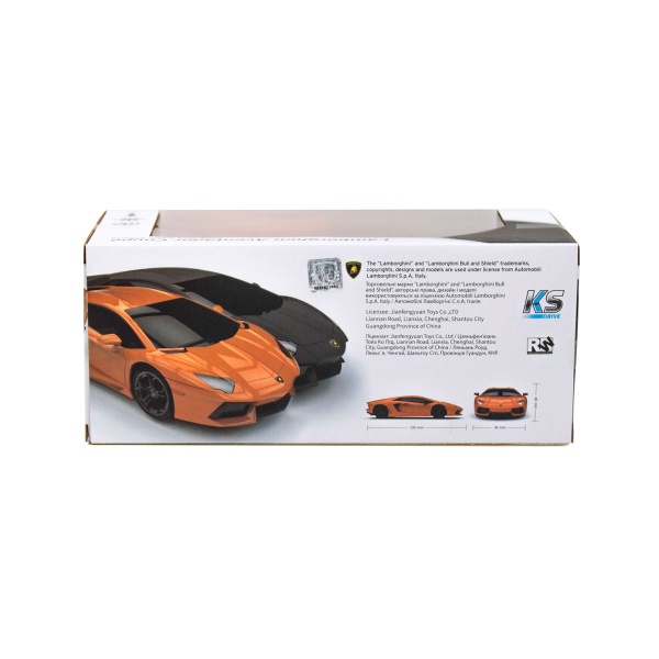 Машинка Lamborghini Aventador LP 700-4 (1:24, 2.4Ghz, оранжевый) 1:24 124GLBO