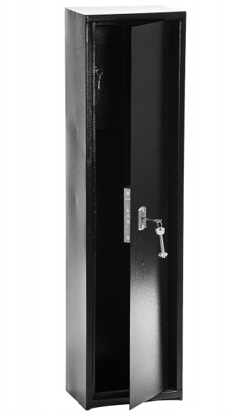 Сейф оружейный Metalzavod ЯОУ-1100 черный (2 ружья + трейзер) 