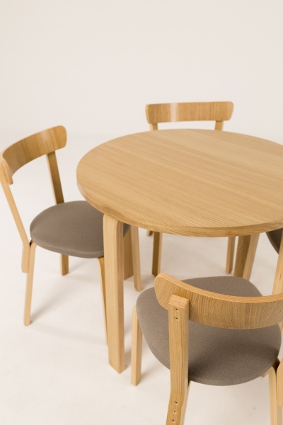 Стул Scandi Soft 800х480х440 мм бежевый / дуб