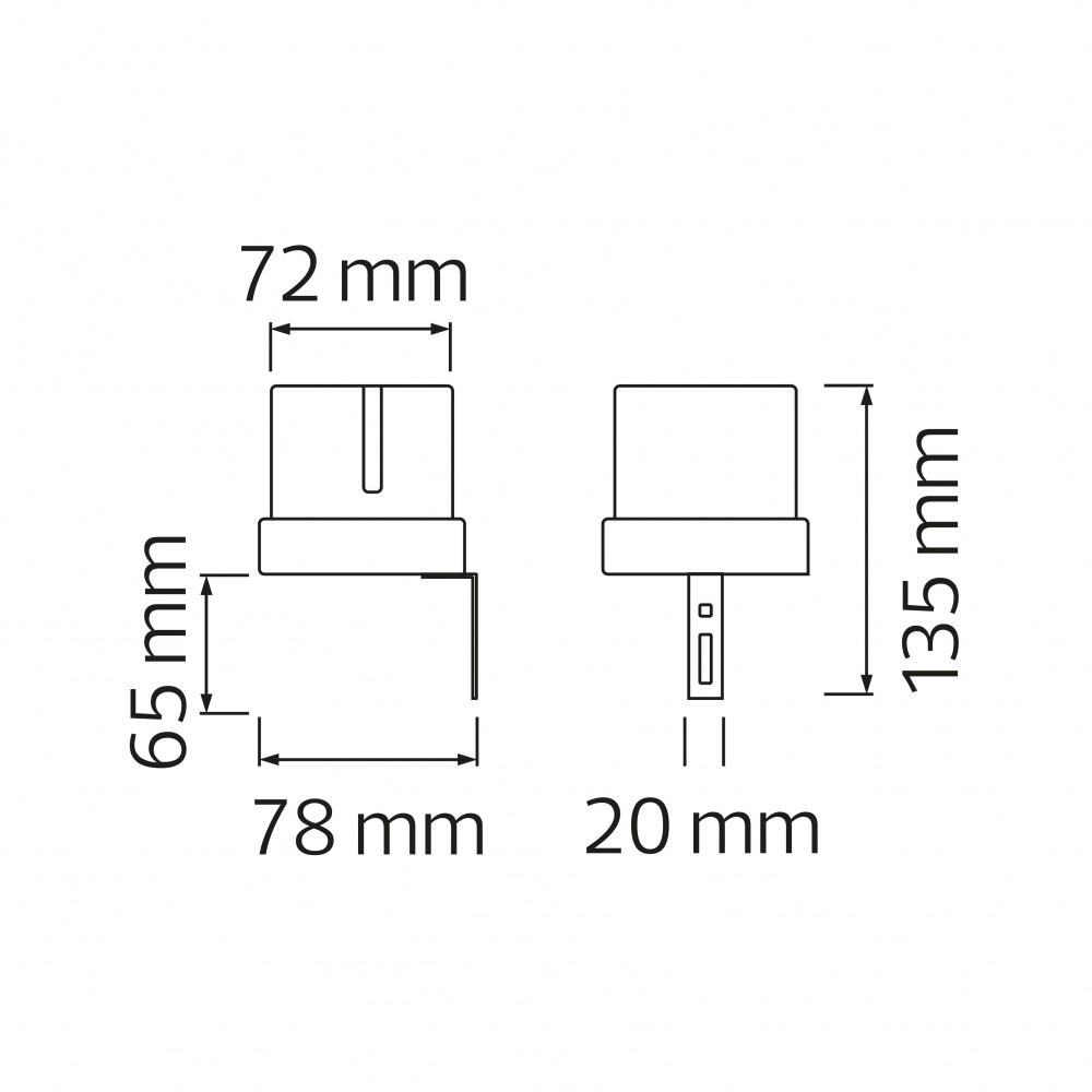 Датчик освещенности HOROZ ELECTRIC LUXOR 25А 2700W