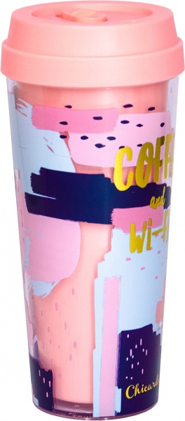 Термочашка Coffee and wi-fi 475 мл A002503 CHICARDI