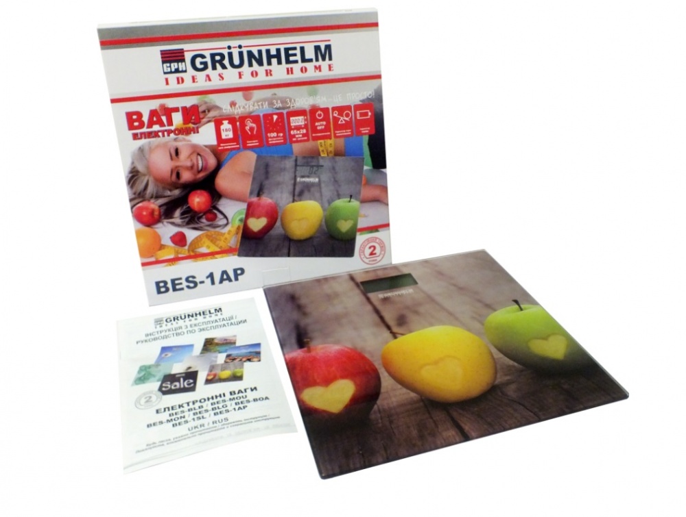 Весы Grunhelm GRUNHELM BES-1AP BES-1AP (яблоко)