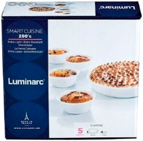 Набор форм для запекания Smart Cuisine 5 предметов P0888 Luminarc