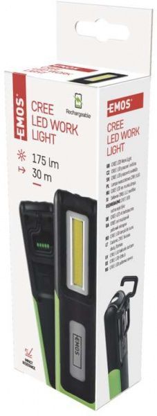 Фонарь P4530 зеленый черный 