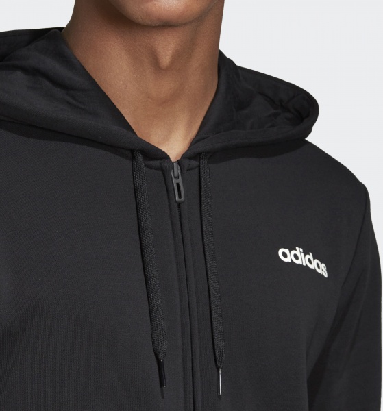 Джемпер Adidas E LIN FZ FT DQ3103 р. S чорний