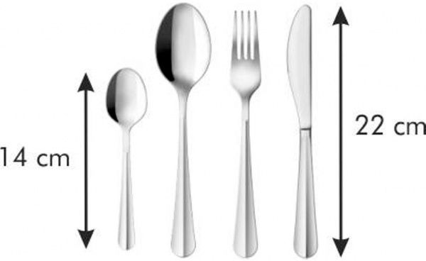Набор столовых приборов Veronica 24 шт (391520) Tescoma