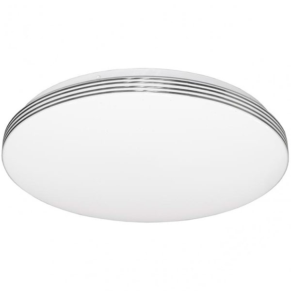 Світильник світлодіодний Accento lighting Shine R пульт ДК 50 Вт білий/хром 3000-6000 К