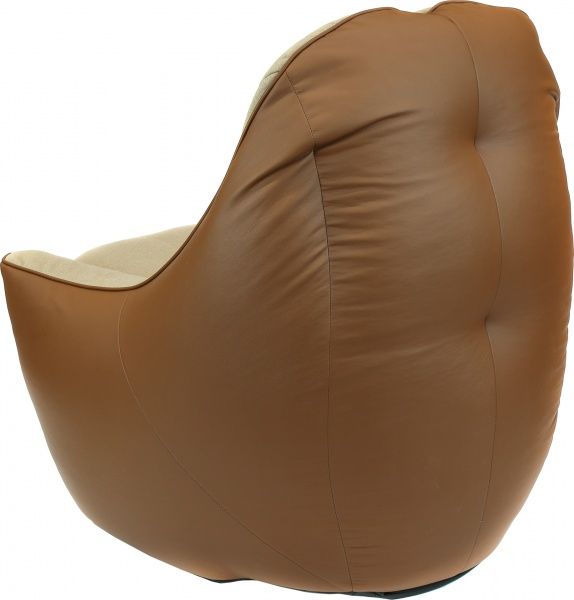 Крісло Марбет Soft Malaga №03 бежевий із коричневим 