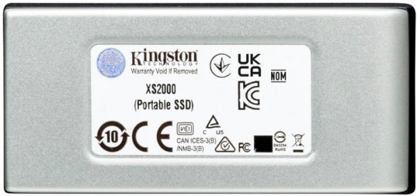SSD-накопитель Kingston XS2000 1000GB Portable USB Type-C 3D V-NAND (SXS2000/1000G) 