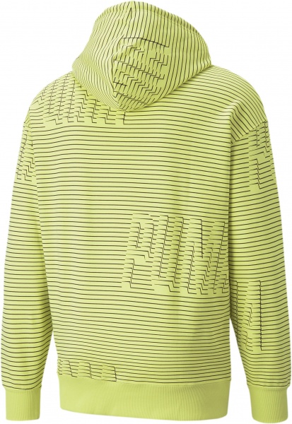 Джемпер Puma SWxP AOP Hoodie TR 53362829 р. XL салатовий