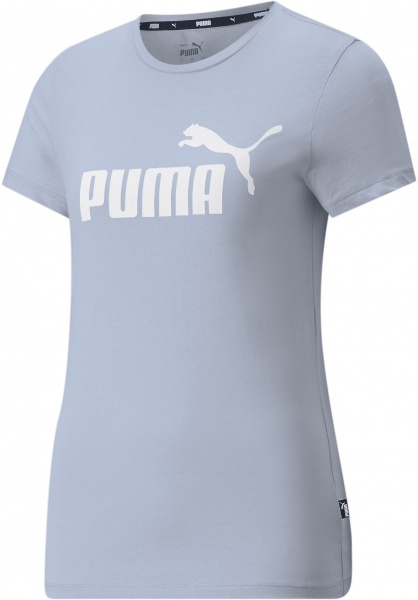Футболка Puma ESS Logo Tee 58677583 р.XS блакитний