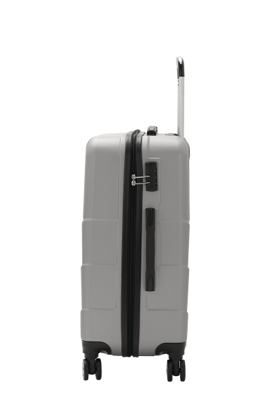 Чемодан 70 л серебряный MCS V358 на 4 колесах M 24