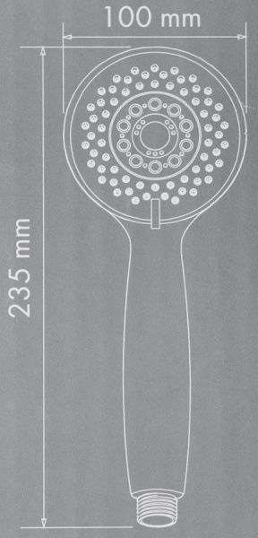 Ручной душ Scandispa Skadi FS31053 