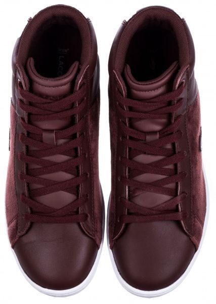 Ботинки Lacoste CARNABY EVO MID 318 1 SPW 736SPW00172H2 р.UK 4 бордовый