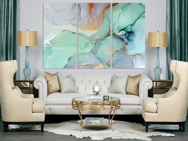 Картина модульная 3 части Модерн арт MK252 93x69 см 