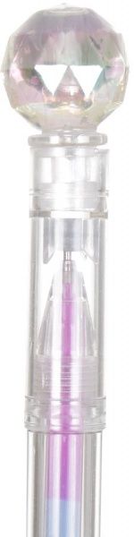 Ручка гелевая Радуга серая 