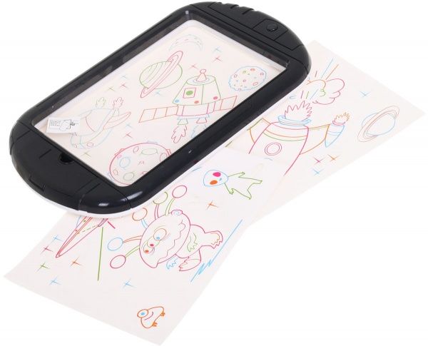 Дошка для малювання з підсвіткою Shantou Космос в чорному корпусі YM166