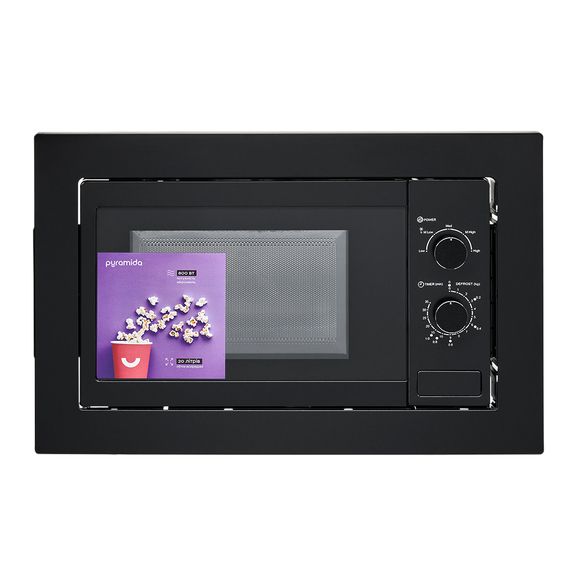 Встраиваемая микроволновая печь Pyramida PMWO 20 BL