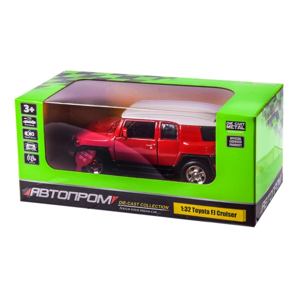Автомодель Автопром 1:32 Toyota FJ Cruiser в ассортименте 68304
