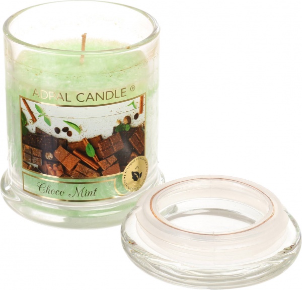 Свеча ароматическая Pako-If Шоколад и мята 12,2х9 см (А-197) 