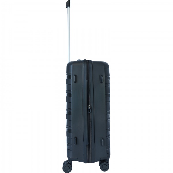 Валіза Eagle 76 л чорний M (з розширювачем) 