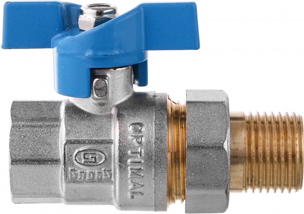 Кран шаровой Gross 15 ВН бабочка