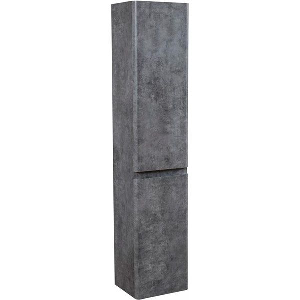 Пенал подвесной Aqua Rodos Акцент серый мрамор