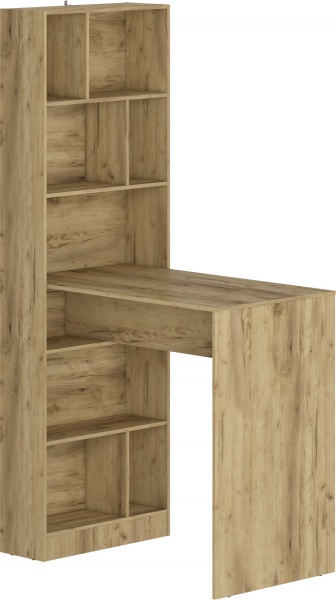 Стойка барная Грейд 1214x2202x710 мм дуб крафт золотой 