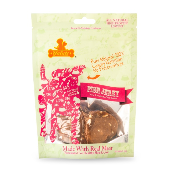 Снеки Yalute Foods лосось и овес 100 г