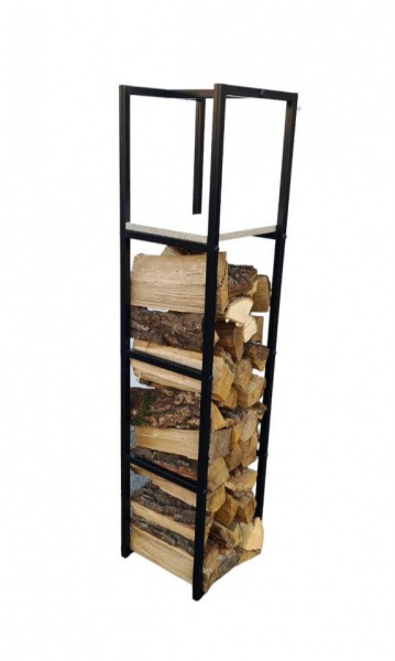 Стеллаж металлический черный 1300x300x300 мм краска 