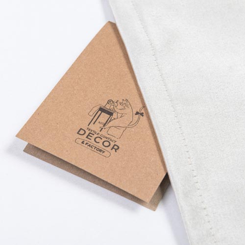 Серветка Текстиль-Контакт сатин Прада 40x40 см світло-сірий 