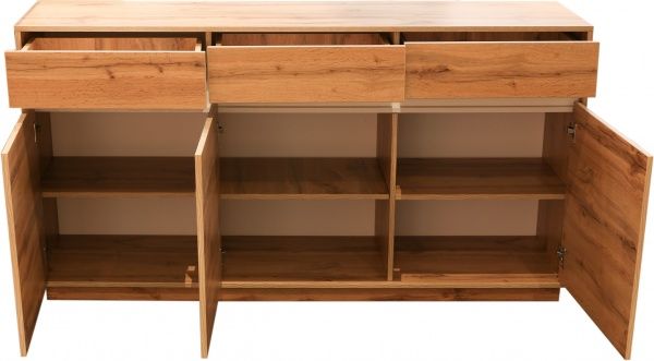 Комод Ріо 3Я3Т дуб золотий 